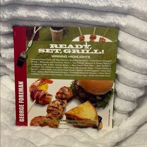 George Foreman Grilling Playbook Cookbook Paperback